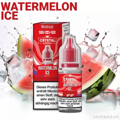 SKE Crystal Liquid – Watermelon Ice - 20mg/ml, 10mg/ml; Wassermelone