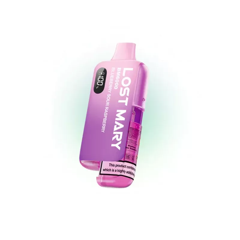 Lost Mary BM6000 Prefilled Pod Kit Blueberry Sour Raspberry