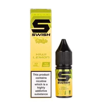 Kiwi Lemon Nic Salt E-Liquid by Swish - 10mg