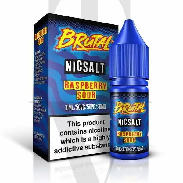BRUTAL RASPBERRY SOUR NIC SALT E-LIQUID