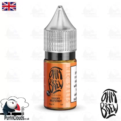 Ohm Brew Groovy Grapefruit Nic Salt E-Liquid