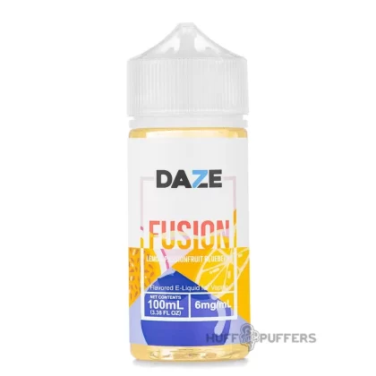 Daze Fusion – Lemon Passionfruit Blueberry 100mL - Vape Product, Vape Product (376E20)