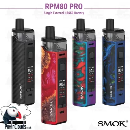 SMOK RPM80 Pro Pod Kit (Single 18650 Battery)