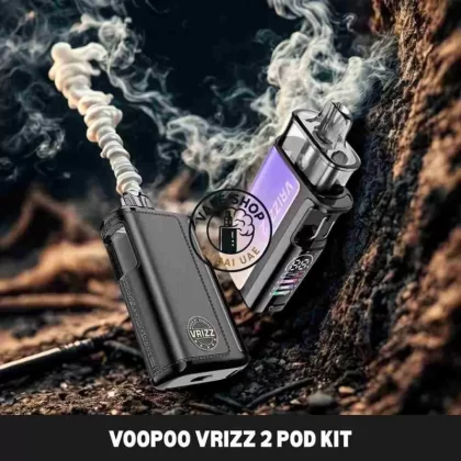 VOOPOO Vrizz 2 Pod Kit 30W 1350mAh 15ml Buy in DUBAI - Azure, Black Leather