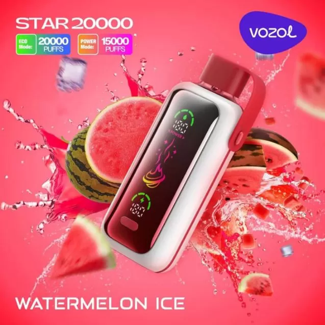 Vozol Star Rechargeable Disposable Vape (20,000 Puffs) - Orange Pineapple Lychee / 20 mg - Image 2
