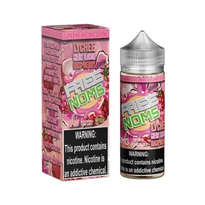Free Noms Lychee Cherry Blossom Raspberry 120ml TFN E-Juice - Eliquidsupply