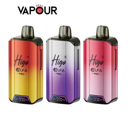 Higo Alfa Pro 25K Prefilled Pod Kit - Blue Razz GB