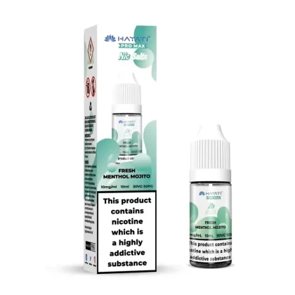 FRESH MENTHOL MOJITO NICOTINE SALT E-LIQUID BY CRYSTAL PRO MAX