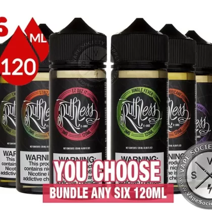 Ruthless Vapor Bundle 6x120ml (720ml)