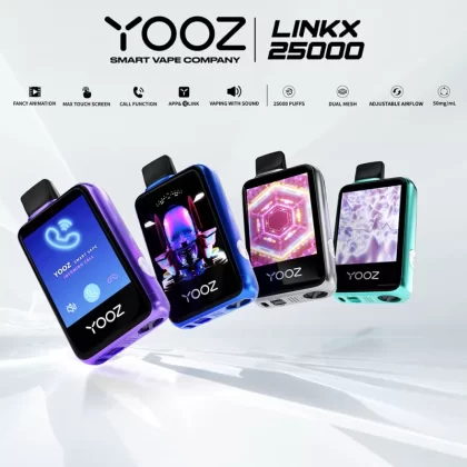 YOOZ Linkx 25000 Rechargeable Disposable Device – 25000 Puffs