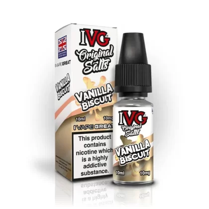 IVG Original Salt Vanilla Biscuit Nic Salt - 10mg