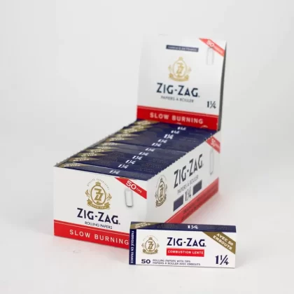 Zig Zag | White 1 1/4 Paper and Tips
