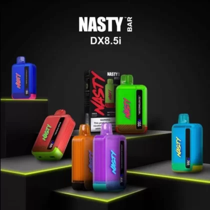 Nasty Bar Rechargeable Disposable Vape (8500 Puffs) - 50 mg / Double Apple