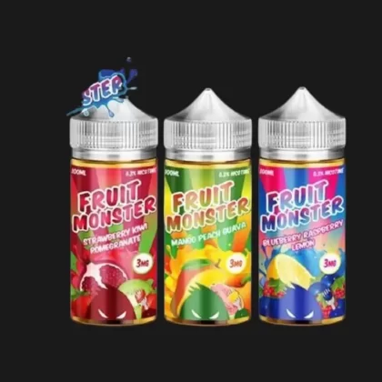 FRUIT MONSTER 100ML - Mango Peach Guava / 12 MG