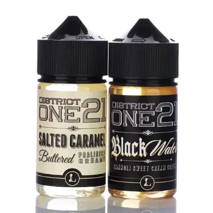 District One21 - No Nicotine Vape Juice - 60ml (DISCONTINUED) - Black Water