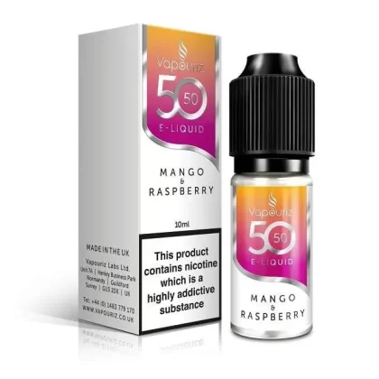 Vapouriz Mango & Raspberry E Liquid – 50/50 Series (10ml)