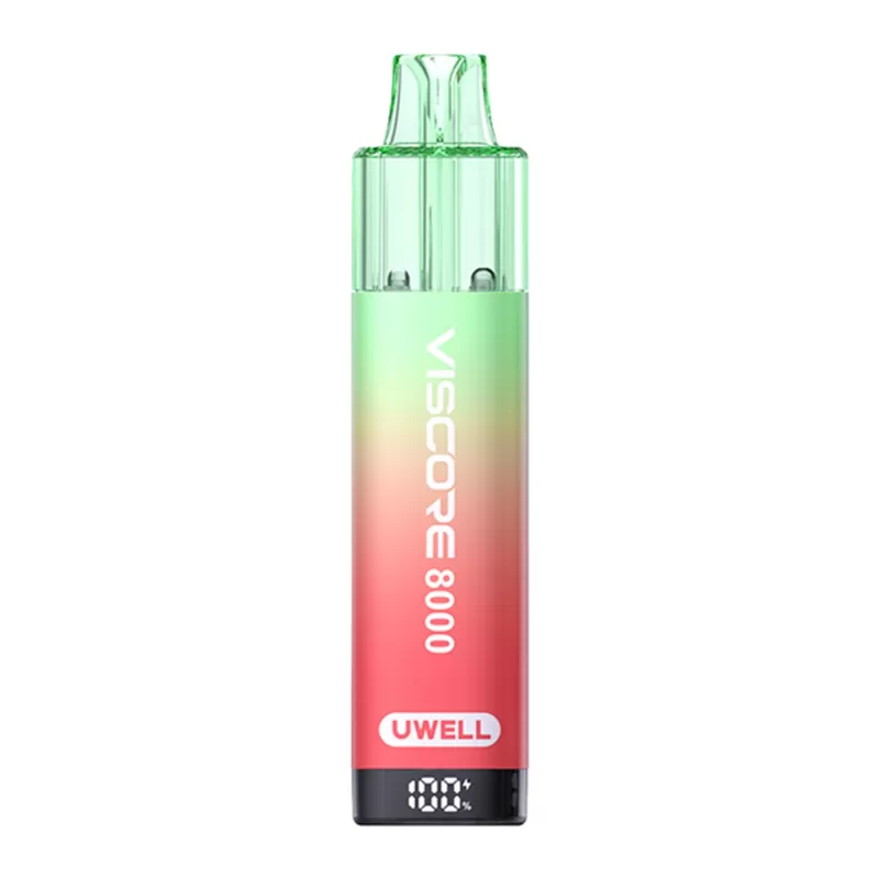 Uwell Viscore 8000 Pod Vape Kit - Watermelon Ice - Image 3