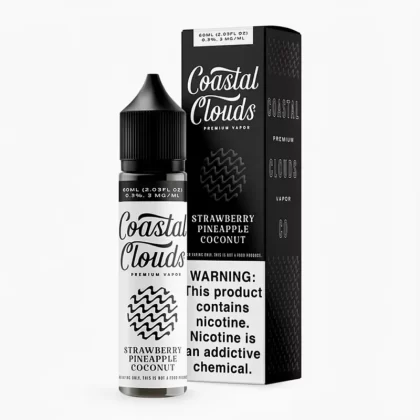 Strawberry Pineapple Coconut Vape Juice 60mL Coastal Clouds - Vape Product; Vape Product, Vape Product (12C09B)
