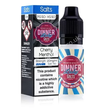 Dinner Lady Cherry Blast Nic Salt E-Liquid - Vapestreams Co