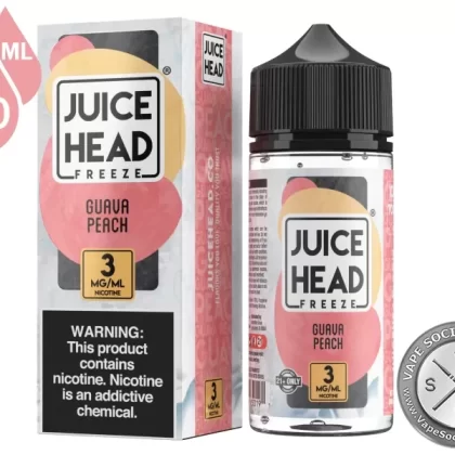 Guava Peach Juice Head Freeze 100ml
