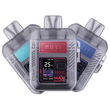 MOTI GO Max 25W Pod Kit - Coffee Gold, Cyan
