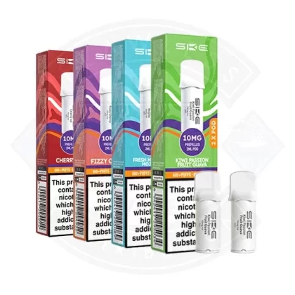 SKE PRO 600 Prefilled Pod 10mg - Flavours#Banana Ice>Blue Fusion>Blueberry Cherry Cranberry>Berry Ice>Blue Razz Lemonade>Blueberry Raspberries>Blueberry Sour Raspberry>Cherry Ice>Cola Ice>Fi