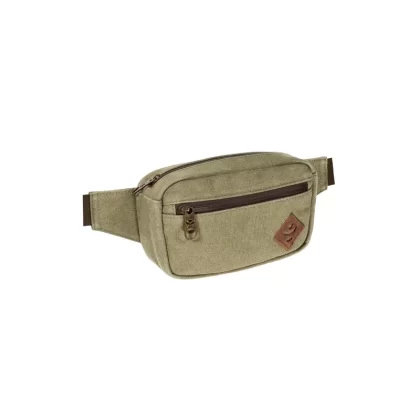 Revelry The Companion - Smell Proof Crossbody Bag - Maroon Pattern