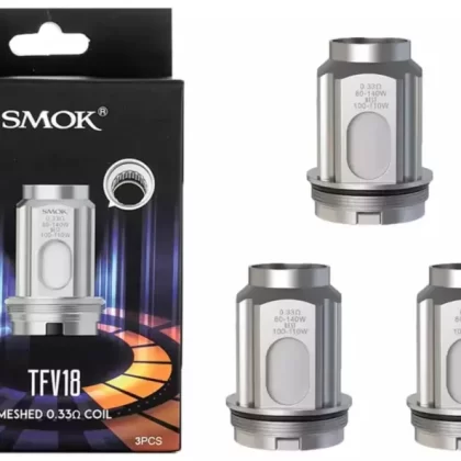 SMOK TFV18 Meshed Coils 0.33ohm (pack of 3)