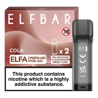 COLA ELF BAR ELFA PREFILLED POD - Eliquidsupply