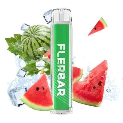 Flerbar – Watermelon Ice - 550 mAh; Nikotin-Benzoat, Propylenglykol