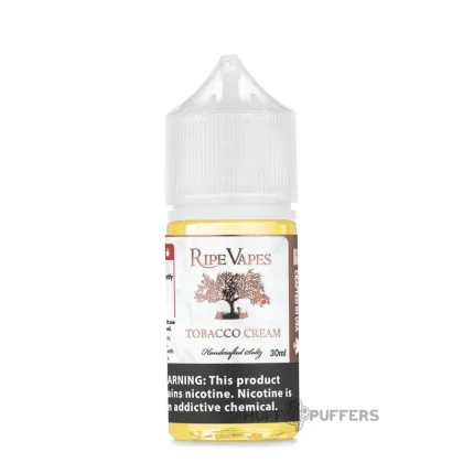 Ripe Vapes Salt Nic – Tobacco Cream 30mL - Nicotine Strength#30mg>50mg