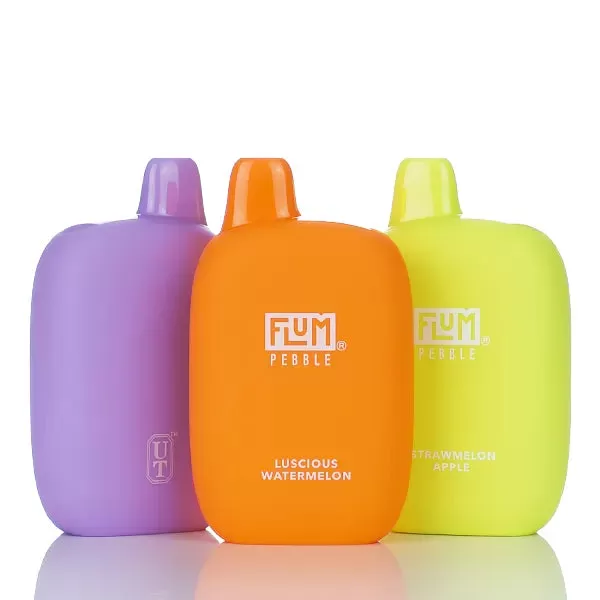 Flum Pebble 6000 Puffs Disposable Vape - 14ML - Pink Kiwi