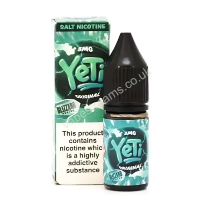 Yeti Blizzard Original Nicotine Salt E-Liquid - Vapestreams Co