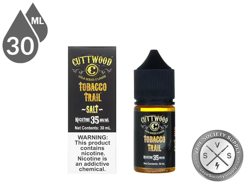 Tobacco Trail Cuttwood Salt 30ml - Image 2