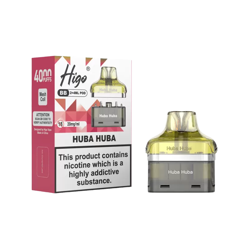 Higo BB 4000 Refill Pack - Blueberry Cherry Cranberry - Ecigwizard