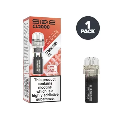 Strawberry Ice SKE CL2000 Prefilled Pods