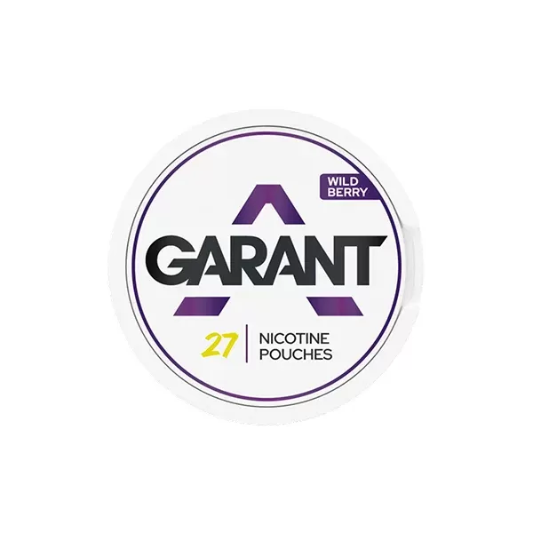 Garant Wild Berry Nicotine Pouches - Strength#25mg