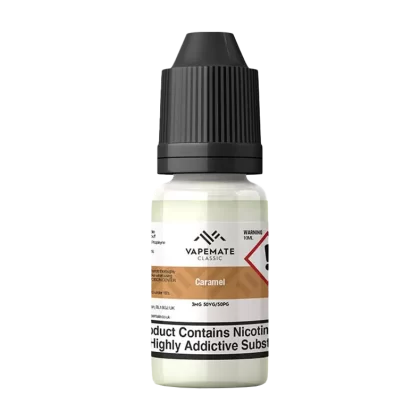 Vapemate Classic Caramel 10ml - 70VG / 30PG / 12mg (Discontinued) - Vapeshop Co