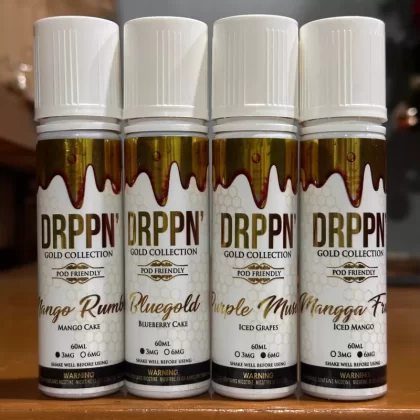 Steep & Drip Drppn’ 60ml 3/6mg Pod Friendly - Mango Rumble (mango cake) / 3mg