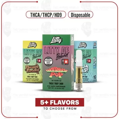 Litty THCA THCP HD9 AF Blend Cartridge – 1G - Thevapersworld