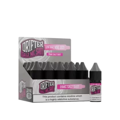 Drifter Flavourless Vape Juice Nic Salt Shot 20mg (50VG/50PG) - 50VG/50PG / 20mg