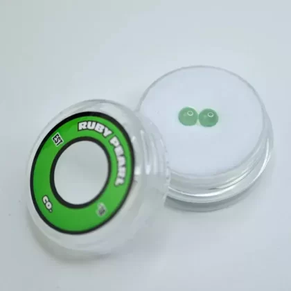 Ruby Pearl Co – Green Sapphire 4mm 2pk