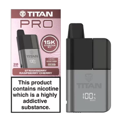 Titan Pro 15K Prefilled Pod Kit Strawberry Raspberry Cherry