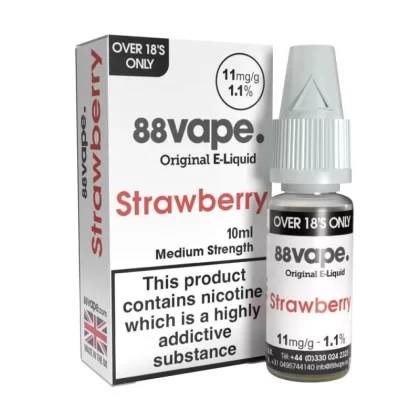 Strawberry (Sweet Strawberry) E-Liquid Anytank & Original Series by 88vape (10ml) - 16mg