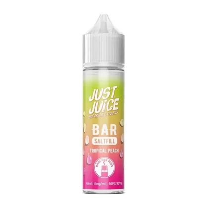 Tropical Peach By Just Juice Bar 40ml Shortfill
