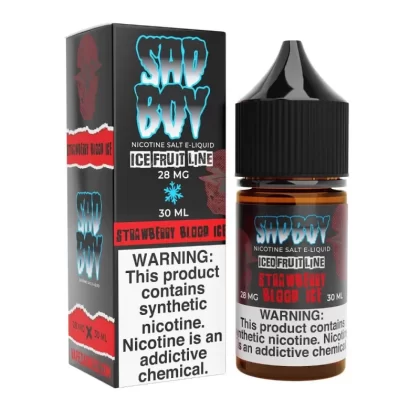 Sadboy Salt Fruit Line Strawberry Blood Ice eJuice | 30mL - Vape Product; Vape Product, Vape Product
