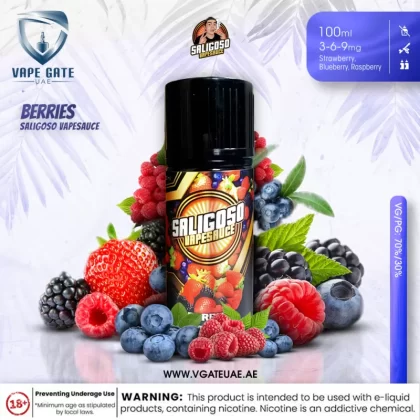 Berries - Saligoso Vapesauce - 9 mg - 100 ml