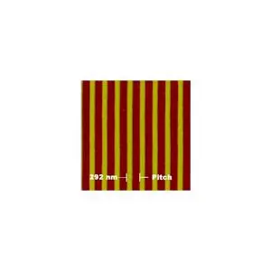 292nm Pitch High Magnification, High Resolution Calibration Standard for SEM, Auger and FIB