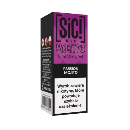 Liquid SIC! NIC 8ml 12mg Passion Mojito – Mojito