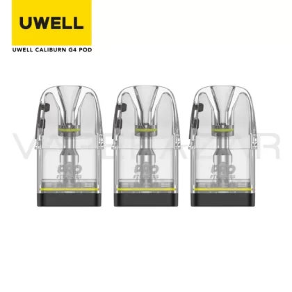 Uwell Caliburn G4 Leerpod 0,9 Ohm (3er Pack) - Pod Kit; Vape Product (216E53)